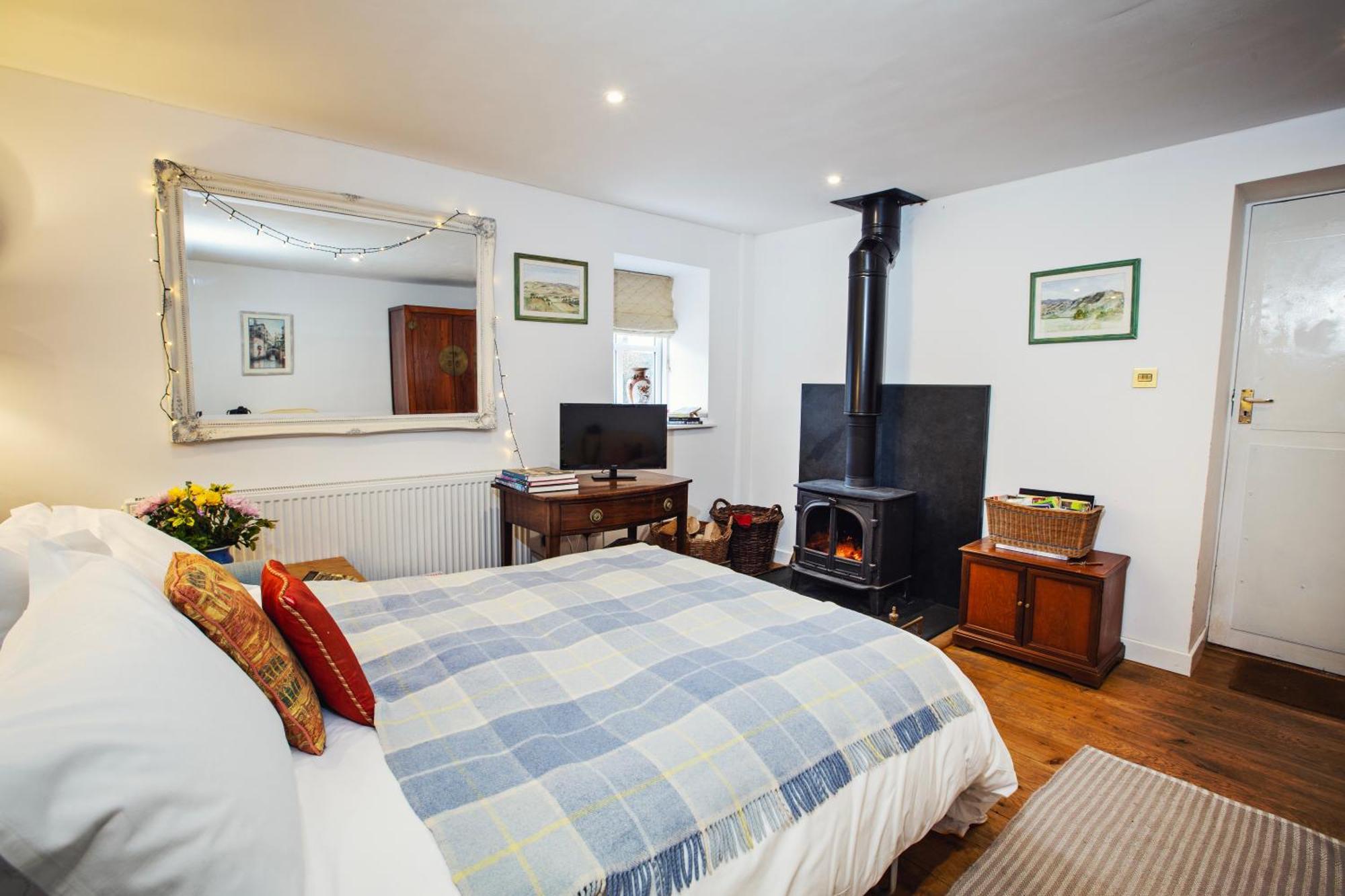 Apartamento The Bothy At Oak Farm Usk Exterior foto